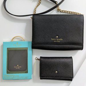 Kate Spade BUNDLE | Crossbody Purse | Keychain Wallet | Phone Card Holder